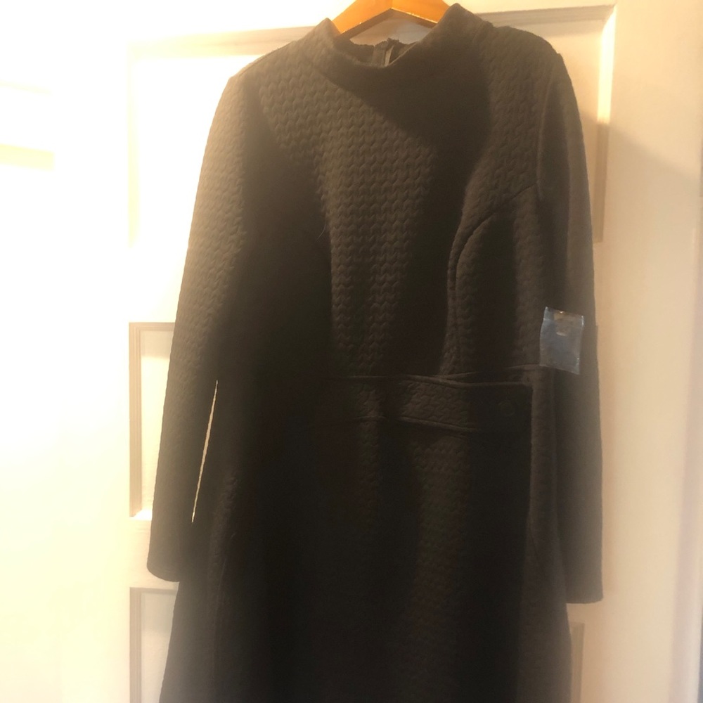 Black long sleeve ModCloth dress NWOT